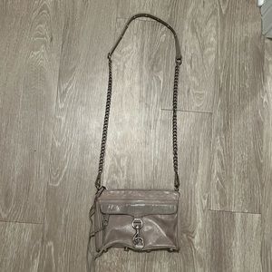 Rebecca Minkoff Grey Mini M.A.C Crossbody Bag
